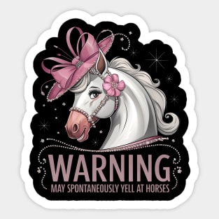 Funny Quote Derby day Sticker